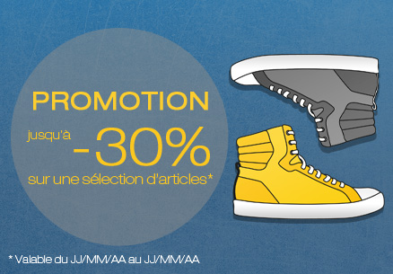 Promotion jusqu'� - 30% sur une s�lection d'articles